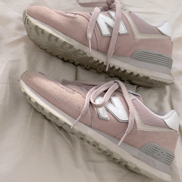 New Balance for Madewell / Pink & Gray Sneakers size 6.5 - Picture 7 of 9